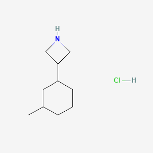 3-(3-Methylcyclohexyl)azetidine hydrochloride