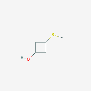 molecular formula C5H10OS B1435820 3-(Methylsulfanyl)cyclobutan-1-ol CAS No. 2059911-31-6