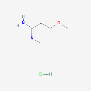3-methoxy-N-methylpropanimidamide hydrochloride