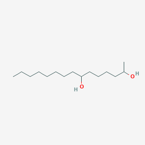 molecular formula C15H32O2 B14358318 Pentadecane-2,7-diol CAS No. 92679-00-0