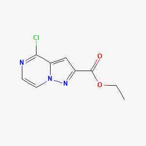 Ethyl 4-chloropyrazolo[1,5-a]pyrazine-2-carboxylate