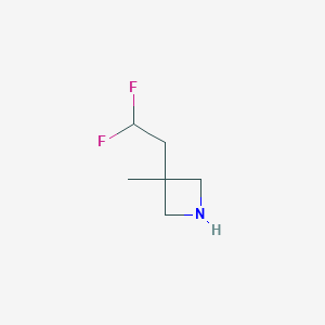 3-(2,2-Difluoroethyl)-3-methylazetidine
