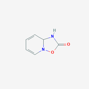 molecular formula C6H6N2O2 B14358631 1,8a-Dihydro-2H-[1,2,4]oxadiazolo[2,3-a]pyridin-2-one CAS No. 92755-09-4