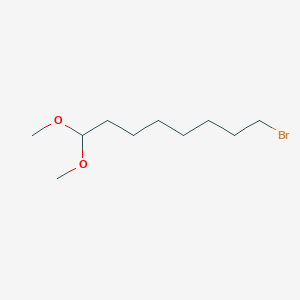 molecular formula C10H21BrO2 B14358639 8-Bromo-1,1-dimethoxyoctane CAS No. 92540-34-6