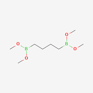 molecular formula C8H20B2O4 B14359070 Tetramethyl butane-1,4-diylbisboronate CAS No. 92820-15-0
