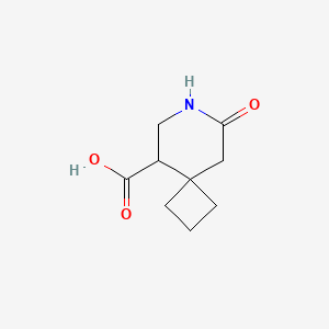 8-Oxo-7-azaspiro[3.5]nonane-5-carboxylic acid