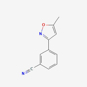 3-(5-Methyl-isoxazol-3-yl)-benzonitrile