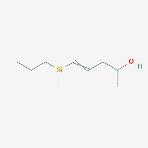molecular formula C9H19OSi B14359293 CID 78060599 