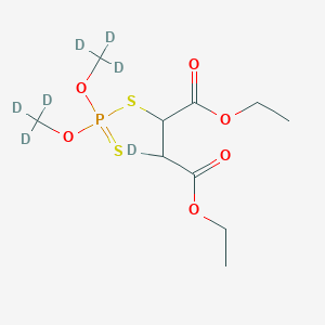 molecular formula C10H19O6PS2 B1435933 Malathion-d7(dimethyl-d6; 3-d1) CAS No. 352438-94-9