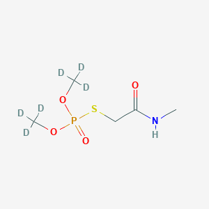 molecular formula C5H12NO4PS B1435934 Omethoate D6 (O-dimethyl D6) CAS No. 1219804-92-8