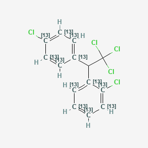 molecular formula C14H9Cl5 B1435942 2,4'-DDT 13C12 (benzen 13C12) CAS No. 1396995-26-8