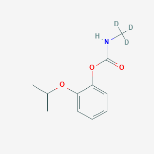 molecular formula C11H15NO3 B1435957 Propoxur-d3 CAS No. 1219798-56-7