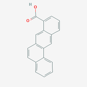 molecular formula C19H12O2 B14359582 Tetraphene-8-carboxylic acid CAS No. 92263-89-3