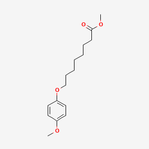molecular formula C16H24O4 B1435994 methyl 8-(4-methoxyphenoxy)octanoate CAS No. 121692-13-5