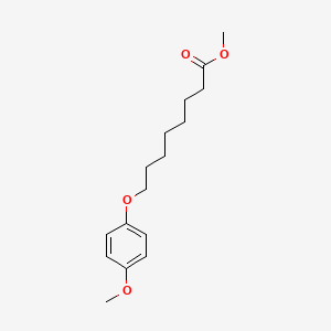 Octanoic acid, 8-(4-methoxyphenoxy)-, methyl ester