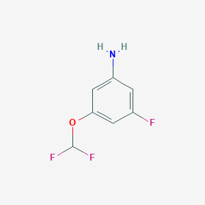3-(Difluoromethoxy)-5-fluoroaniline