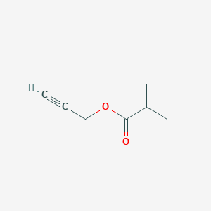 molecular formula C7H10O2 B14360067 Prop-2-yn-1-yl 2-methylpropanoate CAS No. 91873-15-3