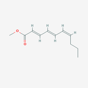 molecular formula C11H16O2 B143601 (2E,4E,6Z)-Methyl deca-2,4,6-trienoate CAS No. 51544-64-0