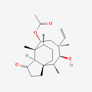 molecular formula C22H34O4 B1436022 Mutilin 14-Acetate CAS No. 31771-36-5