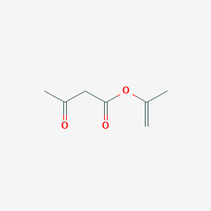 molecular formula C7H10O3 B14360277 Prop-1-en-2-yl 3-oxobutanoate CAS No. 93304-66-6