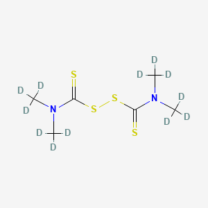 molecular formula C6H12N2S4 B1436028 Thiram D12 