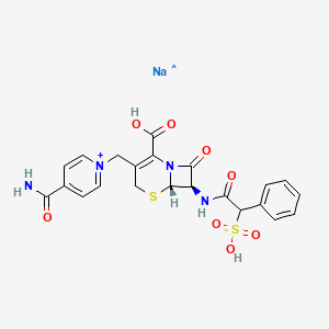 molecular formula C22H21N4NaO8S2+ B1436043 CID 129894346 CAS No. 41444-66-0