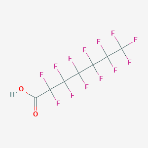 molecular formula C7HF13O2 B143605 Perfluoroheptanoic acid CAS No. 375-85-9