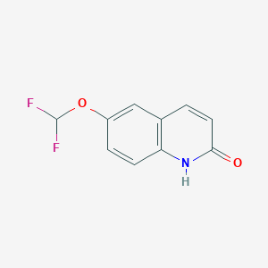 B1436050 6-(Difluoromethoxy)quinolin-2-ol CAS No. 1261745-87-2
