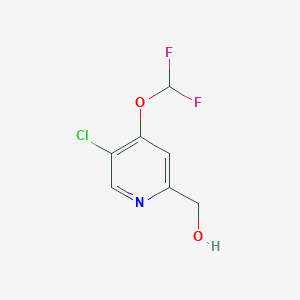 (5-Chloro-4-(difluoromethoxy)pyridin-2-yl)methanol