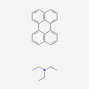 molecular formula C26H27N B14360599 N,N-diethylethanamine;perylene CAS No. 92752-13-1