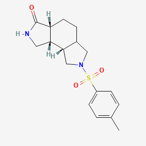Racemic-(3aR,8aS,8bS)-7-tosyldecahydropyrrolo[3,4-e]isoindol-3(2H)-one