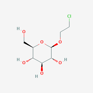 molecular formula C8H15ClO6 B1436075 2-Chloroethyl beta-D-glucopyranoside CAS No. 90318-86-8