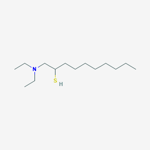 molecular formula C14H31NS B14360833 1-(Diethylamino)decane-2-thiol CAS No. 92948-13-5