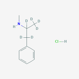 molecular formula C10H16ClN B1436133 N-methyl-1-phenylpropan-d6-2-amine,monohydrochloride CAS No. 1219805-26-1