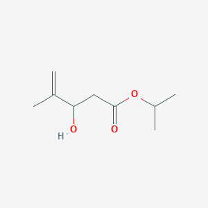 molecular formula C9H16O3 B14361546 Propan-2-yl 3-hydroxy-4-methylpent-4-enoate CAS No. 94621-15-5