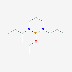 molecular formula C13H29N2OP B14361645 1,3-Di(butan-2-yl)-2-ethoxy-1,3,2-diazaphosphinane CAS No. 92933-29-4