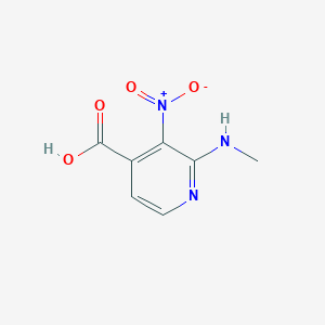 2-(Methylamino)-3-nitropyridine-4-carboxylic acid