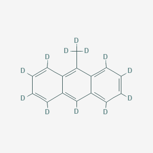 molecular formula C15H12 B1436189 9-Methylanthracene-D12 CAS No. 6406-97-9