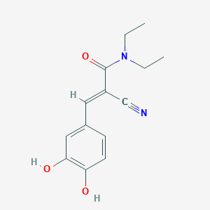 molecular formula C14H16N2O3 B1436198 Denitroentacapone CAS No. 1217439-96-7