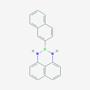 molecular formula C20H15BN2 B1436200 2-(2-Naphthyl)-2-bora-2,3-dihydro-1H-perimidine CAS No. 2133377-55-4