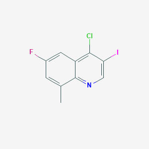 4-Chloro-6-fluoro-3-iodo-8-methylquinoline