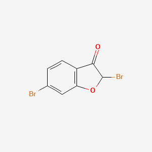 2,6-Dibromobenzo[b]furan-3(2H)-one