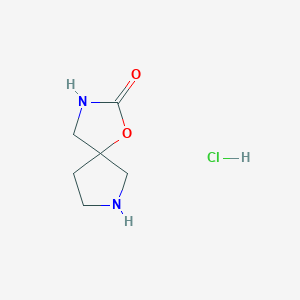 1-Oxa-3,7-diazaspiro[4.4]nonan-2-one hydrochloride