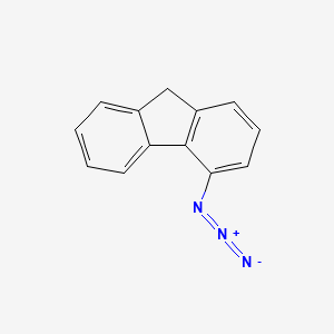 molecular formula C13H9N3 B14362274 4-Azido-9H-fluorene CAS No. 91804-57-8