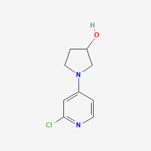 1-(2-Chloropyridin-4-yl)pyrrolidin-3-ol
