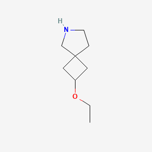 molecular formula C9H17NO B1436245 2-乙氧基-6-氮杂螺[3.4]辛烷 CAS No. 1692029-82-5