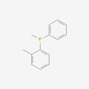 molecular formula C14H15P B14362560 Phosphine, methyl(2-methylphenyl)phenyl- CAS No. 92621-97-1