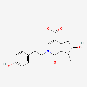 molecular formula C19H23NO5 B14362575 Dinklageine (Strychnos) CAS No. 91668-36-9