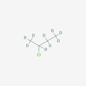 molecular formula C4H9Cl B1436281 (+/-)-2-Chlorobutane-D9 CAS No. 175540-77-9