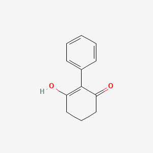 molecular formula C12H12O2 B14362826 6-Hydroxy-4,5-dihydro[1,1'-biphenyl]-2(3H)-one CAS No. 92841-24-2